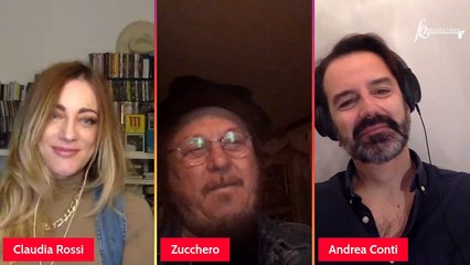 Zucchero tra tour e l'album “Discover” in diretta Facebook con Claudia Rossi e Andrea Conti