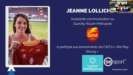 Conférence du Sport Professionnel : La place de la femme dans le sport avec Laura Georges