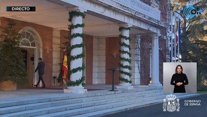 Directo: Declaración institucional de Pedro Sánchez en La Moncloa