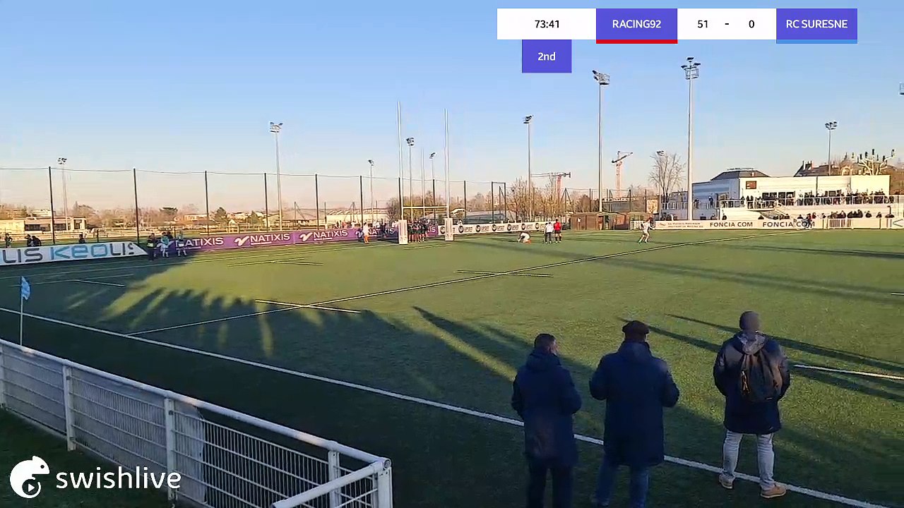 Swish Live - Racing Club De France U16 M - Elite Alamercery - Rugby Club de Suresnes - Hauts de Seine  U16 M - Elite Alamercery - 6958488