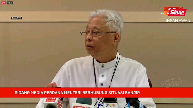 [LIVE] Sidang Media Khas Situasi Banjir oleh Perdana Menteri, Datuk Seri Ismail Sabri Yaakob