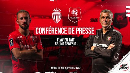 LIVE | La conférence de presse de Flavien Tait et Bruno Genesio avant #ASMSRFC