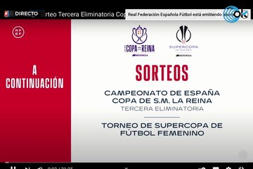 Sorteo Copa de S.M. El Rey 2021-2022 Octavos de Final