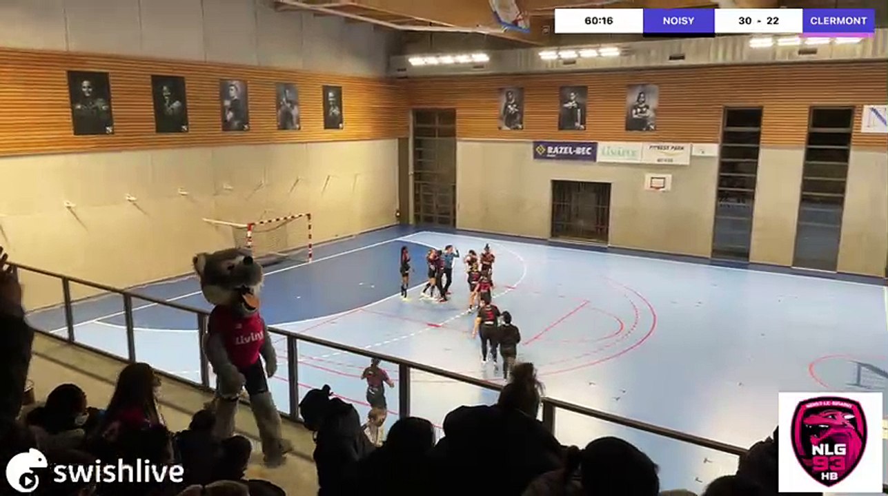 Swish Live - Noisy le Grand Handball - Handball Clermont Auvergne Metropole 63 - 6428003