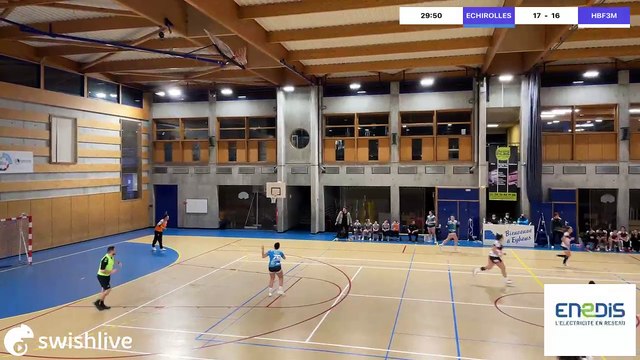Swish Live - HANDBALL FEMININ MONTPELLIER MEDITERRANEE METROPOLE - HBC Echirolles-Eybens Senior F1 - 7528466