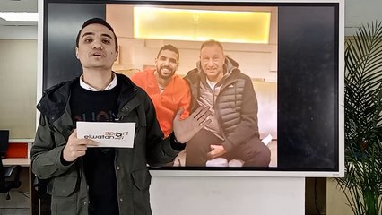 تفاصيل زيارة الخطيب لمنزل مؤمن زكريا قبل السفر لاستكمال العلاج.. وتطورات الحالة الصحية