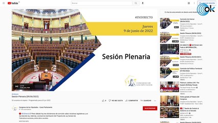 DIRECTO: Sesión plenaria del Congreso de los Diputados
