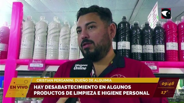 Hay desabastecimiento en algunos productos de limpieza e higiene personal