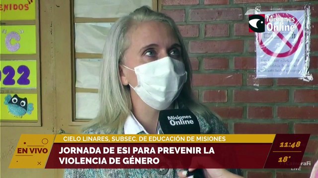 #Educación | Jornada de formación sobre ESI. Entrevistamos a Cielo Linares, subsecretaria de Educación de Misiones.