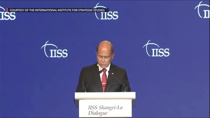 Delfin Lorenzana the 2022 Shangri-La Dialogue