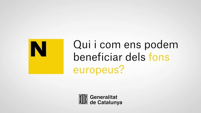 #ENDIRECTE | Qui i com ens podem beneficiar dels fons europeus?