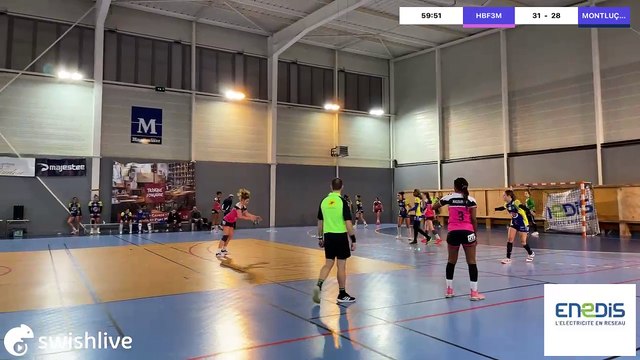 Swish Live - HANDBALL FEMININ MONTPELLIER MEDITERRANEE METROPOLE - Blanzat Sport Montlucon - 7616927