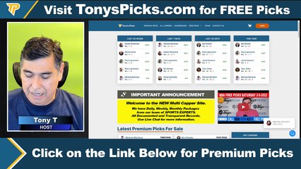 Live Expert NBA NCAAB Picks - Predictions, 2/6/2022 Best Bets, Odds & Betting Tips | Tonys Picks