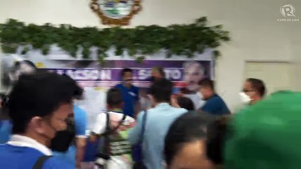 Press briefing before Ping Lacson-Tito Sotto proclamation rally
