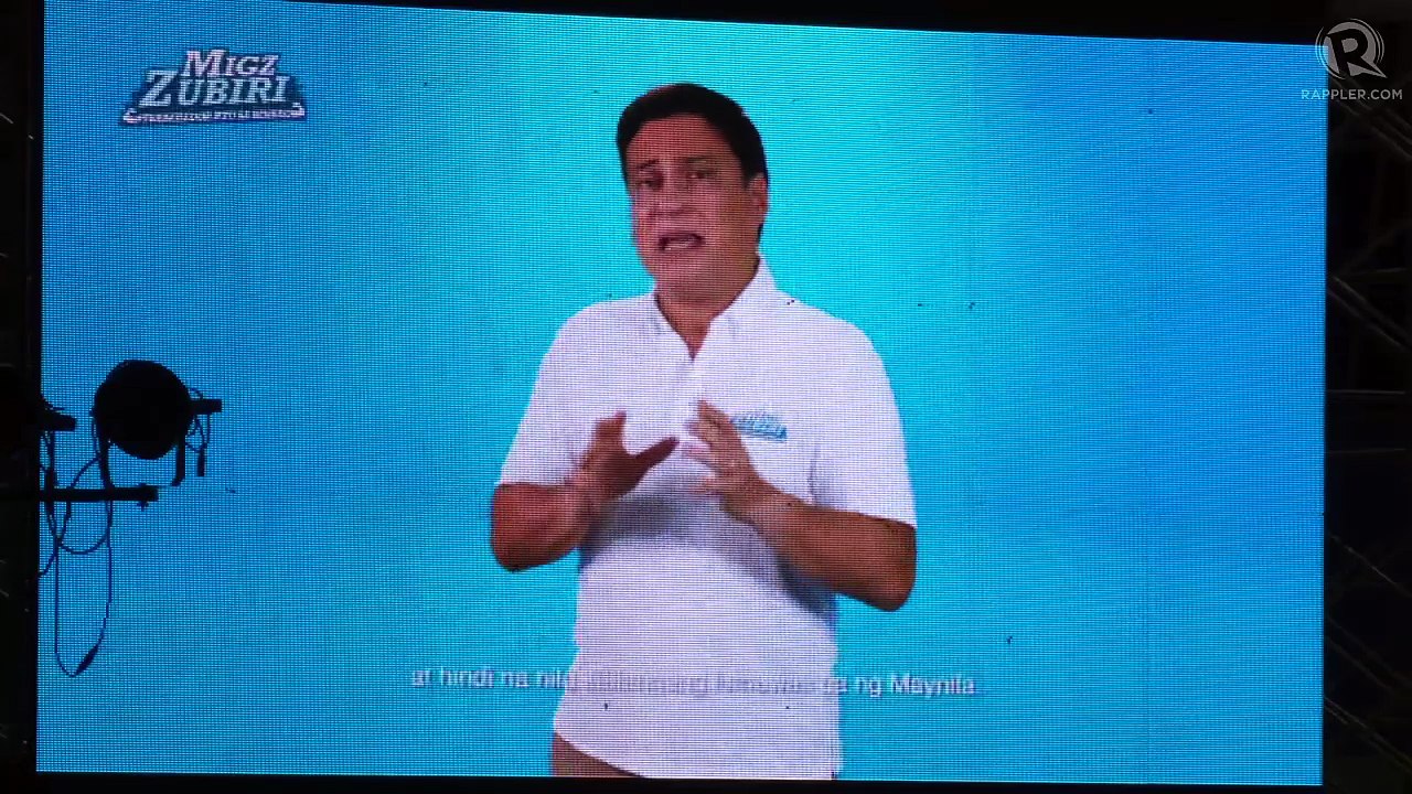 Ping Lacson-Tito Sotto proclamation rally