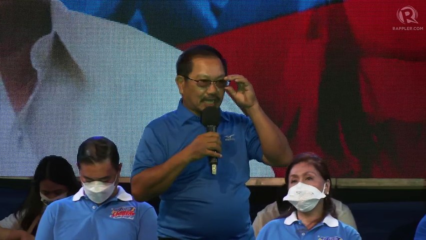 Ping Lacson-Tito Sotto proclamation rally