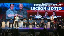 Ping Lacson-Tito Sotto proclamation rally