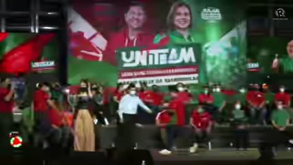 Marcos Jr, Sara Duterte at Uniteam event in Valenzuela City