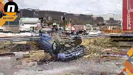 Vuelca auto en el Fray Junipero Serra