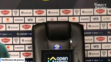 Conférence de presse après Angers - Racing (0-1) !