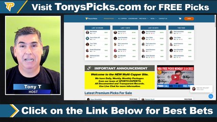 Live Expert NBA NCAAB Picks - Predictions, 2/14/2022 Best Bets, Odds & Betting Tips | Tonys Picks
