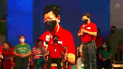 Marcos-Duterte tandem sortie in Narvacan, Ilocos Sur