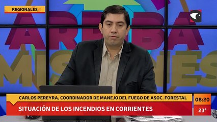 EN VIVO | Situación de los incendios en Corrientes