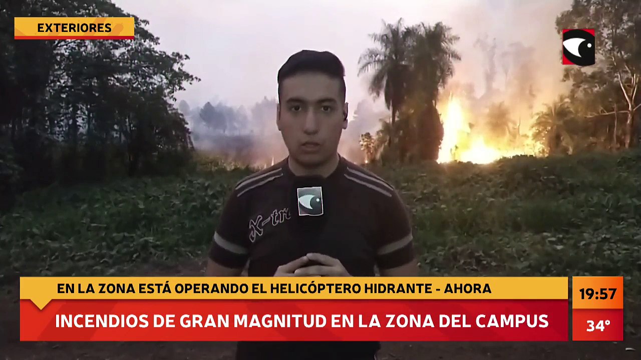 EN VIVO | Móvil desde el incendio en Miguel Lanús
