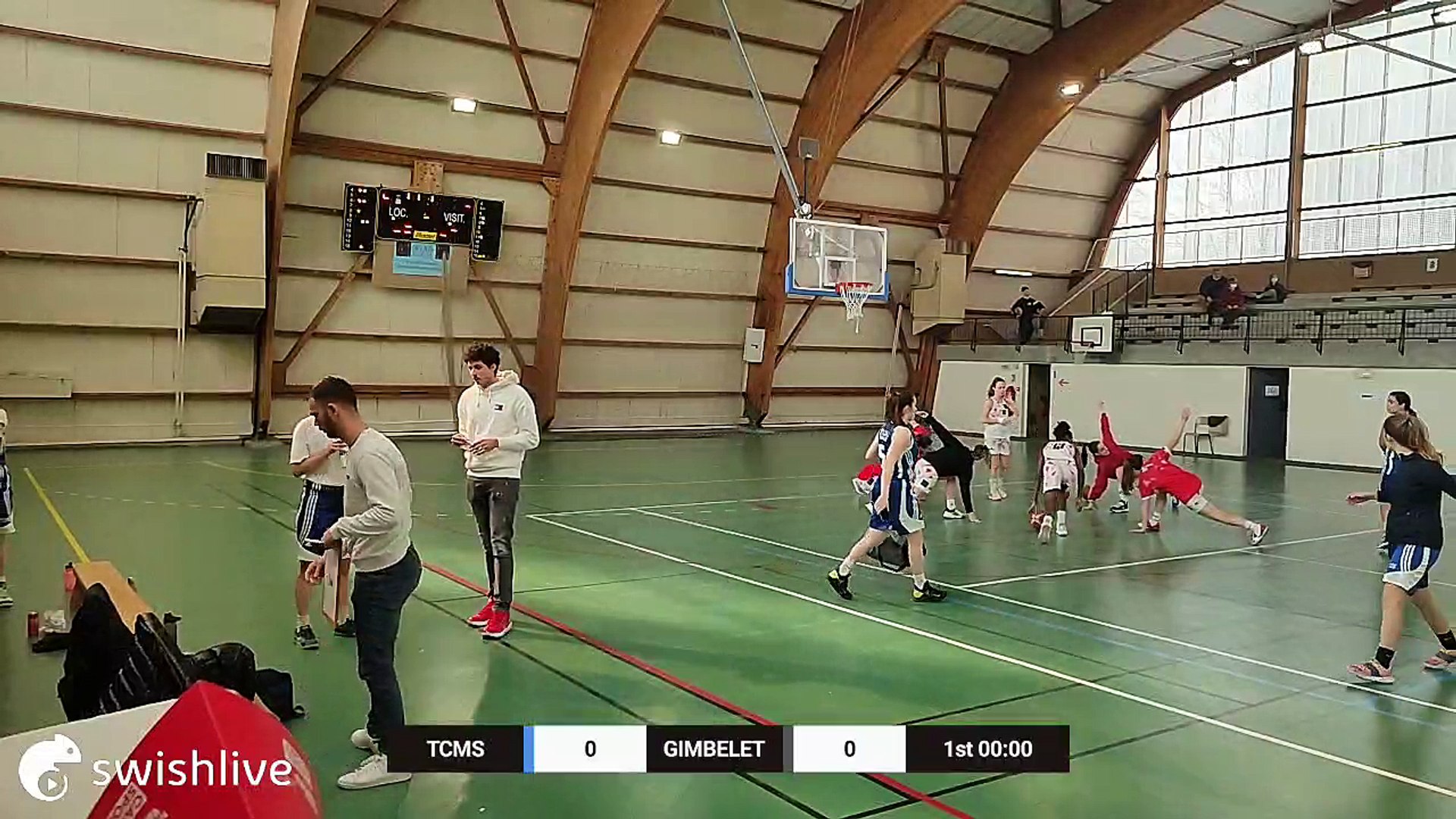 Swish Live - TCMS Basket - Gimbelet Basket Club - 6579460 - Vidéo  Dailymotion