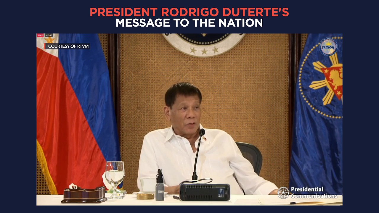 President Duterte's recorded message to the nation | Monday, February 21