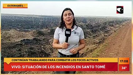EN VIVO | Incendios en Santo Tomé