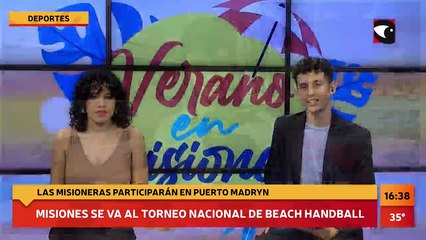 Misiones se va al torneo nacional de #BeachHamball