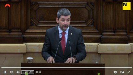 #ENDIRECTE | Ple del Parlament