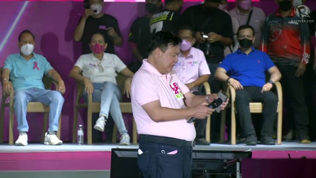 Leni Robredo-Kiko Pangilinan campaign rally in Iloilo City