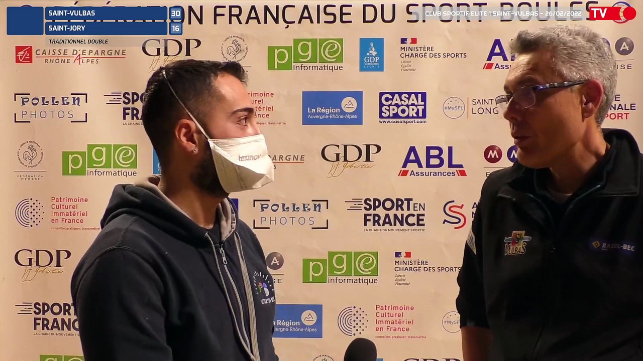 Clubs Sportifs Masculin Elite 1 / Saint-Vulbas contre Saint-Jory / 26/02/2022