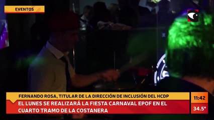 Posadas: el lunes se realizará el Carnaval EPOF
