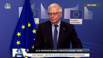 En Vivo | Rueda de prensa de la Unión Europea sobre conflicto de #Ucrania - #Rusia - 27Feb - Ahora