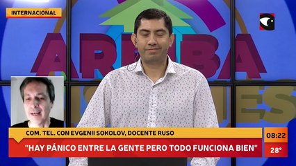 #Actualidad | Conflicto bélico entre Rusia y Ucrania. Entrevista con Evgenii Sokolov, docente ruso.