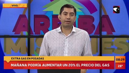 #Actualidad | Mañana podría aumentar un 20% el precio del gas