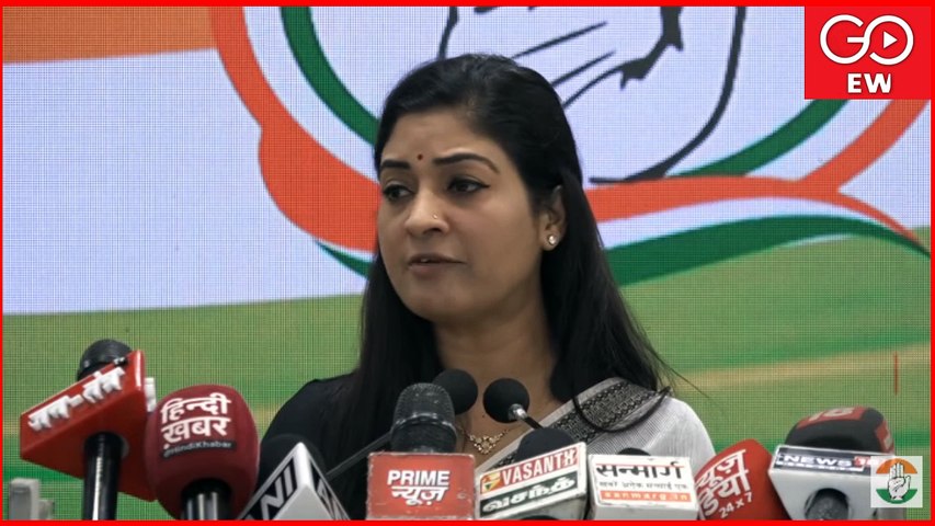 LIVE | Congress Press Conference | Alka Lamba Speaks @AICC HQ