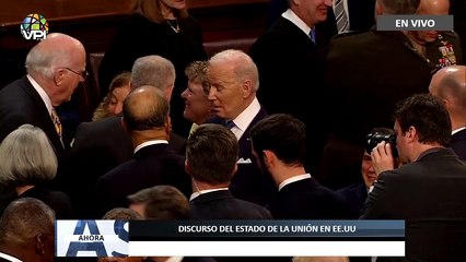 En Vivo | Discurso del estado de la unión en #EEUU - #01Mar - Ahora