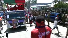 Marcos Jr leads Uniteam motorcade in Masbate