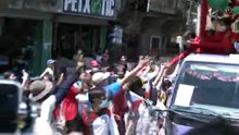 Marcos Jr leads Uniteam motorcade in Masbate