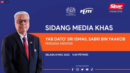 [LIVE] Sidang media khas