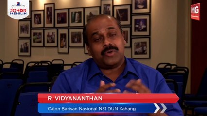PRN Johor : Jangan Gugat Keharmonian Sedia Ada Bersama R Vidyanathan, Calon BN N31 Kahang #JohorMemilih