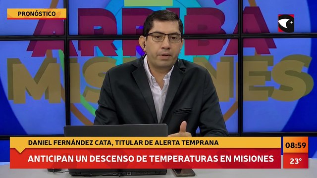 #Actualidad | Anticipan un descenso de temperaturas en Misiones.