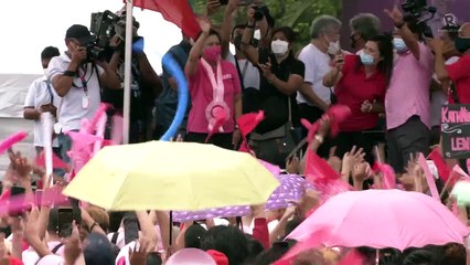 Robredo-Pangilinan campaign sortie in Sagay, Negros Occidental