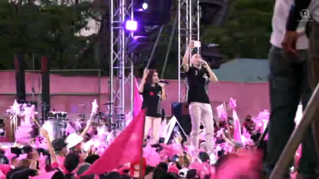 Robredo-Pangilinan grand campaign rally in Bacolod City