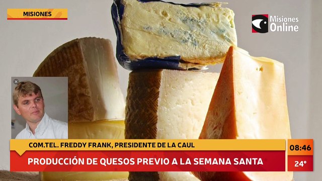 Producción de quesos previo a la Semana Santa