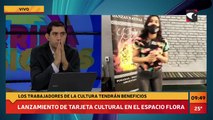 #Posadas | Lanzamiento de tarjeta cultural en el Espacio Flora. Los trabajadores de la cultura tendrán importantes descuentos